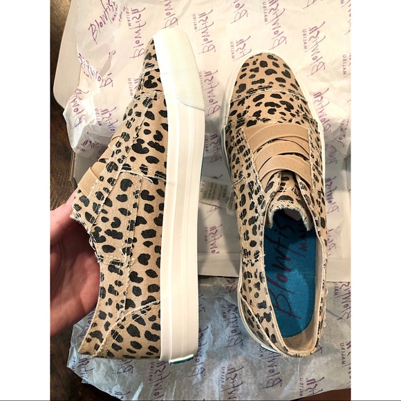 Blowfish Shoes - New In Box - Animal Print Slip On Shoes - Sz 8 - Blowfish Malibu “Marley” Style